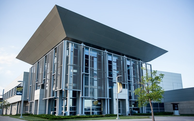Photo of WSU Tech NCAT campus building